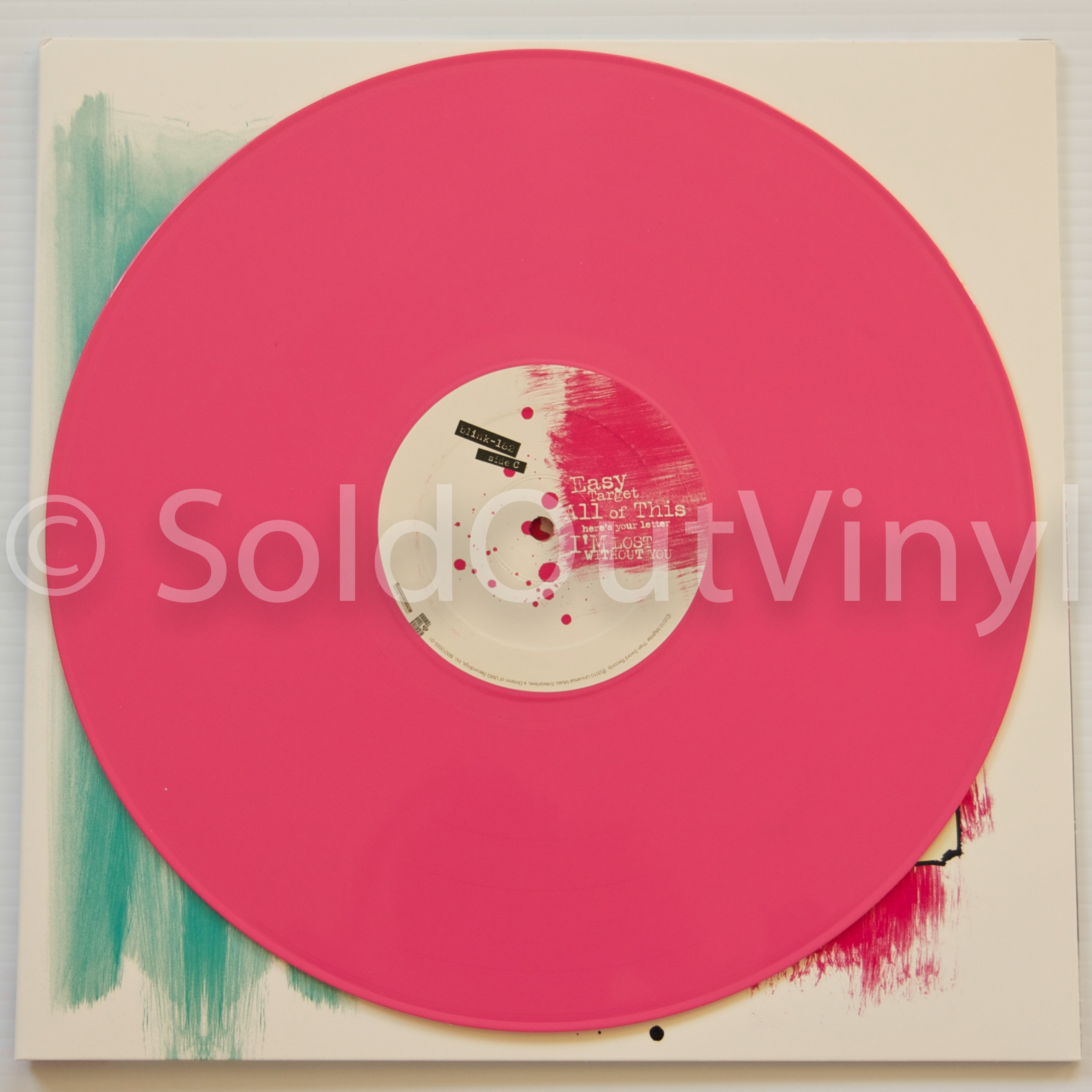 Blink 182 - Self Titled Vinyl - MTS Press LP *RARE* — SoldOutVinyl